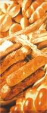 Dekobanner "Breakfast", 75 x 180 cm