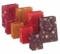 Taschen Strohseide® Print Goldsterne