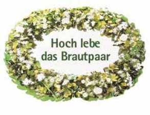 Hoch lebe das Brautpaar, Hartpappe 40 x 29 cm