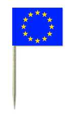 Fahnenpicker Minifahnen Europarat
