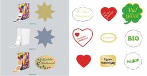 Self-adhesive labels