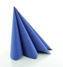 Serviette Royalblau aus Linclass® Airlaid 40 x 40 cm, 50 Stück