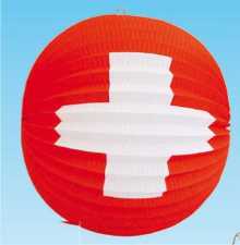 Ballonlaternen Schweiz 24 cm Ø