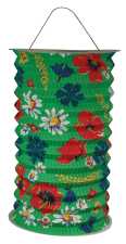 Zuglaternen Blumenmotiv