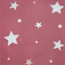 Belle Stelle Naturpapier, rubinrot, 50 cm x 70 cm