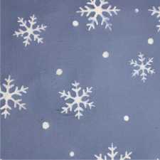 Schneekristall Naturpapier, himmelblau, 50 cm x 70 cm