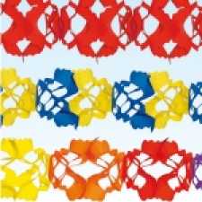 Netzgirlande Uni, 16 cm, 4 m