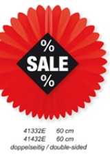 Deckenhänger Rosette, % SALE, 60 cm Ø, einseitig