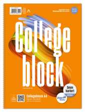 3 x Style Collegeblock A4 160 Blatt 70g/qm 5mm kariert mit RL 4-Loch