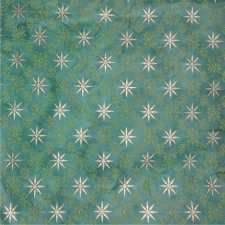 Strohseide Orient Star, 50 x 70 cm, grün, 10 Bogen