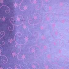 Strohseide Creole Star, 50 x 70 cm, lila 10 Bogen