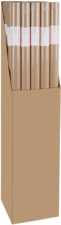 ECO Packpapier, gerippt, 100% recycelt, 100 cm x 10 m Rolle