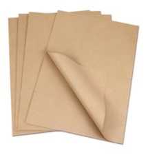 ECO Packpapier, gerippt, 100% recycelt, 70 x 100cm, 2 Bogen