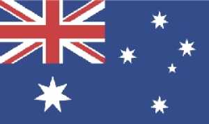 mini flags Australia