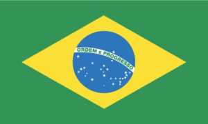 Minifahnen Brasilien