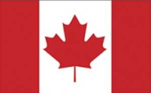 mini flags Canada