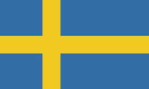 mini flags Sweden