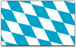 Minifahnen Bayerische Raute